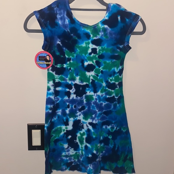 Undee Bandz Kids Tie Dye Tank Dress. Size 10. New. - Picture 2 of 3